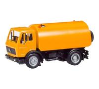 Herpa Basic Maquette Camion Mercedes-Benz S Schörling balayeuse communale, échelle 1/87, Model Allemand, modèle d’entrée de Gamme, Figurine Plastique