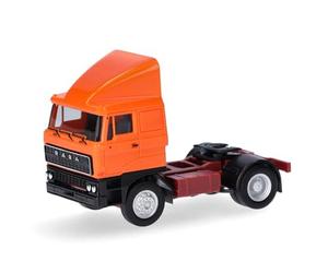 herpa Camion Miniature RABA Tracteur 2 essieux, Orange, Miniature à l’échelle 1:87, Objet de Collection, Made in Germany, Plastique