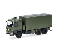 Herpa 747165 - 1/87 Mercedes-Benz Arocs 6x6 Plateau/Toit, Non Décoré - Neuf