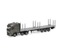 Herpa DAF XG Semi-remorque Armée néerlandaise, modèle réduit Militaire | Modèle fidèle à l’original à l’échelle 1:87, véhicule en plastique, collectionneurs à partir de 14 ans