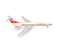 herpa Ilyushin IL-62M Avion Miniature à l'échelle 1/500 modèle de Collection sans Pied en métal