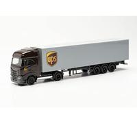 Herpa Iveco S-Way LNG Koffer-Sattelzug UPS