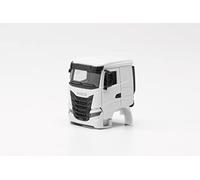 Herpa kit de modèle Camion Cabine Iveco S-Way à Toit Plat, 2 pièces fidèles à l'original à l'échelle 1:87, Service partiel de modèle de Camion pour Diorama, modèle d'objet de Collection