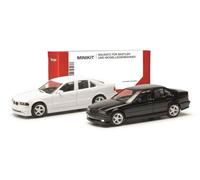 Herpa Kit de modélisme MiniKit BMW Série 3 E36 AC Schnitzer (2 pièces) Miniature à l'échelle 1:87 Pièce de Collection Kit pour modélisme Plastique Noir