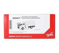 Herpa kit de modélisme MiniKit Man TGM MzGW, Miniature à l’échelle 1:87, pièce de Collection, kit de modélisme, Plastique, Blanc