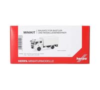 Herpa Kit de modélisme MiniKit MAN TGM MzKW – Miniature échelle 1:87 – Plastique Blanc