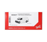 Herpa kit de modélisme MiniKit VW T6.1 Fourgon, Blanc (1 pièce), Miniature à l’échelle 1:87, pièce de Collection, kit de modélisme, Plastique
