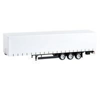 Herpa - Krone Bâche Semi Remorque 3 Axes Maquettes, 076302-002