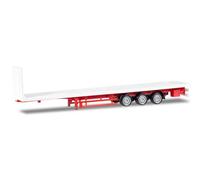 Herpa Lowliner-Flachb-Aufl. 3a – Véhicule à moteur blanc (076845) – Coloré