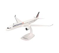 herpa Maquette Avion Air France Airbus A350-900 - 2021 Livery - F-HTYM “Fort-de-France”, echelle 1/200, Snap-fit Model, pièce de Collection, d'avion avec Support, Figurine Plastique