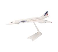 Herpa Maquette Avion Air France Concorde - F-BVFB, echelle 1/200, Snap-fit Model, pièce de Collection, d'avion avec Support, Figurine Plastique