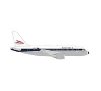herpa Maquette Avion American Airlines Airbus A319, Allegheny Heritage Livery - N745VJ, echelle 1/200, Model, pièce de Collection, d'avion sans Support, Figurine Plastique