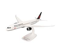 Herpa Maquette Avion Le Boeing 787-9 Dreamliner d'air Canada, echelle 1/200, Snap-fit Model, pièce de Collection, d'avion avec Support, Figurine Plastique