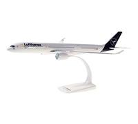 herpa Maquette Avion Lufthansa Airbus A350-900, echelle 1/200, Snap-fit Model, pièce de Collection, d'avion avec Support, Figurine Plastique