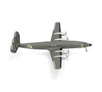 Herpa Maquette Avion Lufthansa Lockheed L-1649A Super Star Roll-Out, Hambourg, 17 Janvier 2025, echelle 1/200, Model, pièce de Collection, d'avion avec Support, Figurine Metal