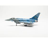 Herpa Maquette Avion Luftwaffe Eurofighter Bavarian Tigers - 31+01, echelle 1/72, Model, pièce de Collection, d'avion sans Support, Figurine Metal