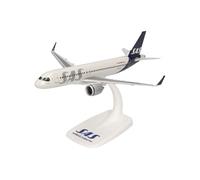 Herpa Maquette Avion SAS Scandinavian Airlines Airbus A320 Neo - SE-ROX Roar Viking (Viking Rugissant), echelle 1/200, Snap-fit Model, pièce de Collection, d'avion avec Support, Figurine Plastique