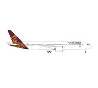 herpa Maquette Avion Vistara Boeing 787-9 Dreamliner - VT-TSD, echelle 1/500, Model, pièce de Collection, d'avion sans Support, Figurine Metal