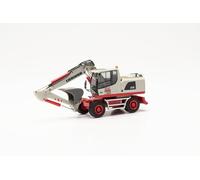 Herpa Maquette Camion Liebherr A 918 Litronic Wheel Loader Schlenter Aachen, échelle 1/87, Model Allemand, pièce de Collection, Figurine Plastique