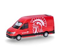 Herpa Maquette Voiture VW Crafter Fourgon Toit surélevé De Romein (Pays-Bas/Veendam) (NL), echelle 1/87, Model Allemand, pièce de Collection, Figurine Plastique