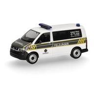 Herpa Maquette Voiture VW T6.1 Bus Feldjäger, Blanc, echelle 1/87, Military, Model Allemand, pièce de Collection, Figurine Plastique