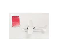 Herpa Miniaturmodelle Kit Mini Avion de Sport, hélices Argent