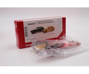 herpa MiniKit Golf II 4 Portes, Vert Olive/Jaune ginster n° 012195-010 1:87