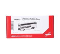 Herpa Minikit Setra 228 DT, Blanc, kit de modélisme à l’échelle 1:87 | Kit fidèle à l’original pour collectionneurs à partir de 14 ans, en plastique, fabriqué en Allemagne, à assembler
