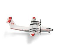 Herpa modèle Avion Canadian Armed Forces De Havilland Canada CC-132 (DHC-7) - No. 412 (T), CFB LAHR, Allemagne, Miniature à l’échelle 1:200, pièce de Collection, modèle d’Avion avec Socle, métal