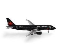 herpa modèle d'avion Airbus A320 Air Canada Jetz, Miniature à l'échelle 1:500, pièce de Collection, modèle sans Socle, métal