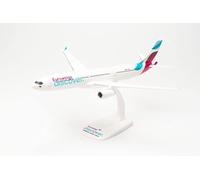 Herpa modèle d'avion Airbus A330-300 Eurowings Discover, D-AFYR à l'échelle 1:200 - modèle de Snap-Fit, modélisme, d'avion avec Support, fabriqué en Plastique