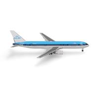 herpa modèle d'avion KLM Boeing 767-300, Miniature à l'échelle 1:500, pièce de Collection, modèle sans Support, métal
