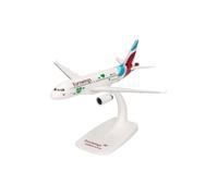 herpa Modèle d'avion Snap-Fit Eurowings Airbus A319 Styrie, Miniature à l'échelle 1:200, Objet de Collection, modèle avec Support, Plastique