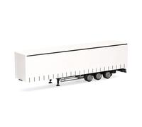herpa Modèle de Camion avec Rideaux Bas 3 Axes, châssis, Miniature à l'échelle 1:87, Objet de Collection, fabriqué en Allemagne, Plastique