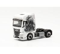 Herpa modèle de Camion Man TGX GX Individual Tracteur Lagoudakis 5 / Minotaur, fidèle à l'échelle 1:87, modèle de Camion pour Diorama, modélisme, Objet de Collection, décoration, en Plastique