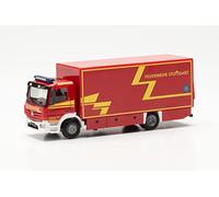 Herpa modèle de Camion Mercedes-Benz Atego '13 "Direction des incendies de Stuttgart, fidèle à l'original à l'échelle 1:87, modèle de Camion pour Diorama, modélisme, Made in Germany