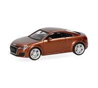 Herpa modèle réduit Audi TT Coupé, Ipanema métallisé, Miniature à l’échelle 1:87, Objet de Collection, fabriqué en Allemagne, modèle en Plastique