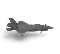 Herpa Modèle réduit Avion Belgian Air Component Lockheed Martin F-35A Lightning II, Luke Air Base, Miniature à l’échelle 1:200, pièce de Collection, modèle d’Avion sans Socle, métal