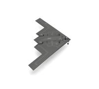 Herpa modèle réduit Avion Militaire U.S. Air Force Northrop Grumman B-2A Spirit - 393rd Bomb Squadron « Tigers », Miniature à l’échelle 1:200, pièce de Collection, modèle d’Avion sans Socle, métal