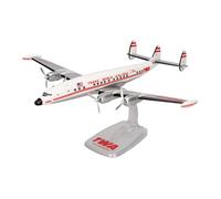 herpa Modèle réduit Avion TWA Trans World Airlines Lockheed L-1049G Super Constellation - N7104C, Miniature à l'échelle 1:125, pièce de Collection, modèle sans Socle, Plastique