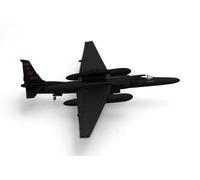 Herpa Modèle réduit Avion USAF Lockheed U-2S Dragon Lady Senior Span - 99th Reconnaissance SQN, Miniature à l’échelle 1:200, pièce de Collection, modèle d’Avion sans Socle, métal