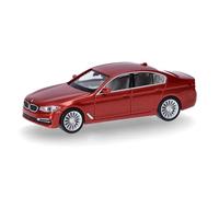 Herpa Modèle réduit BMW Série 5 (G30) Berline Orange Valencia 1:87 Plastique Fabriqué en Allemagne