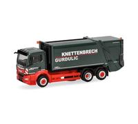 Herpa Modèle réduit Camion Man TGS NN Camion-Benne à ordures Faun VARIOPRESS Knettenbrech Gurdulic, Miniature à l’échelle 1:87, pièce de Collection, Made in Germany, Plastique