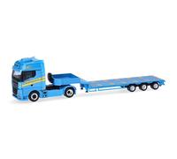 Herpa modèle réduit Camion Man TGX GX Semi-remorque surbaissée Zillner, Miniature à l’échelle 1:87, pièce de Collection, Made in Germany, Plastique