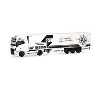 Herpa modèle réduit Camion Volvo FH Gl. XL 2020 Semi-remorque frigorifique TSU Bode, Miniature à l'échelle 1:87, pièce de Collection, fabriqué en Allemagne, Plastique