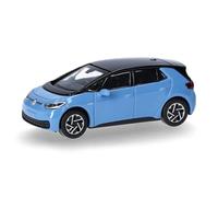 Herpa 421126-002 H0 Modèle réduit de voiture particulière Volkswagen ID.3, bleu océan solide