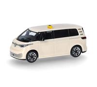 herpa modèle réduit VW ID. Buzz Taxi, Miniature à l’échelle 1:87, pièce de Collection, Made in Germany, modèle en Plastique