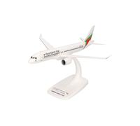 Herpa modèle Snap-Fit Avion Bulgaria Air Airbus A220-300, Miniature à l’échelle 1:200, pièce de Collection, modèle avec Socle, Plastique
