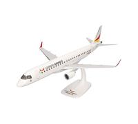 Herpa Maquette d'avion Snap-Fit Embraer E190 German Airways – 1:100, socle plastique