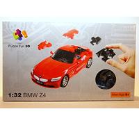 herpa- Puzzle Fun 3D 80657080-BMW Z4, Rouge, 80657080